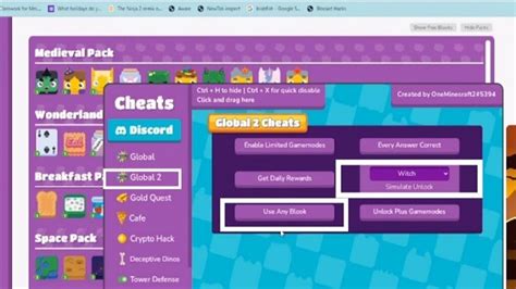 Launch your web browser. . Blooket cheats bookmark
